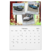 Classic Rides Car Calendar Kalender (Feb 2027)