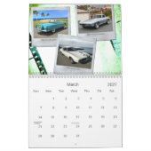Classic Rides Car Calendar Kalender (Mar 2027)