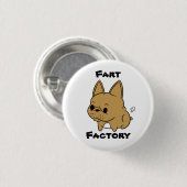 Classic Rocco Fart Factory Button (Voorkant /achterkant)