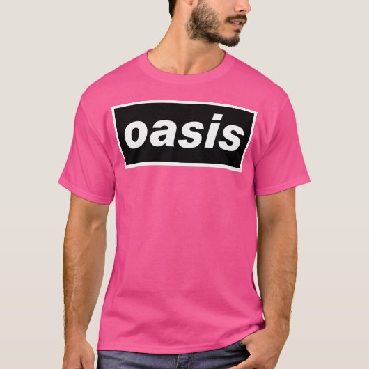 Classic Rock 90's ((Oasis))-((Oasis))-((Oasis))-(( T-shirt (Voorkant)