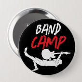 Classic Rock Band Camp Ronde Button 4,0 Cm (Voorkant /achterkant)