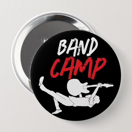 Classic Rock Band Camp Ronde Button 4,0 Cm (Voorkant /achterkant)