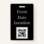 Classic Rock Custom Concert Badge (Achterkant)