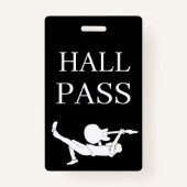 Classic Rock Custom Hall Pass Badge (Voorkant)