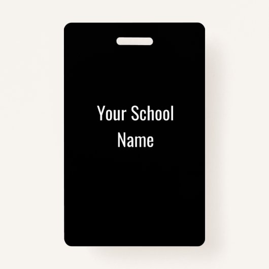 Classic Rock Custom Hall Pass Badge (Achterkant)