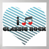 Classic Rock fan Poster (Voorkant)