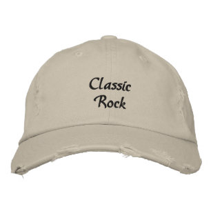 Classic Rock geborduurd honkbal Pet