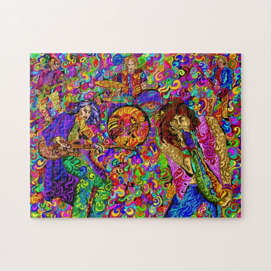 Classic Rock Jigzaag Puzzle Legpuzzel (Horizontaal)