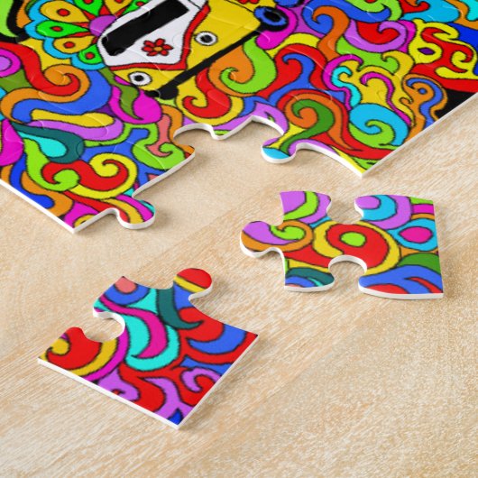 Classic Rock Jigzaag Puzzle Legpuzzel (Zijkant)