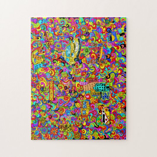 Classic Rock Jigzaag Puzzle Legpuzzel (Verticaal)