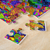 Classic Rock Jigzaag Puzzle Legpuzzel (Zijkant)