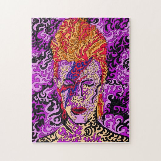 Classic Rock Music Jigzaag Puzzle Legpuzzel (Verticaal)