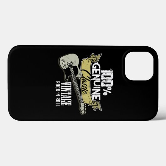  Classic Rock Print Rock en Roll Guitars G Case-Mate iPhone Case (Achterkant (horizontaal))