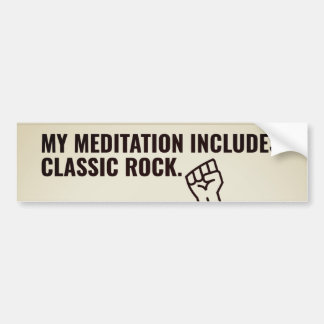 Classic Rock  Rock N Roll Bumpersticker