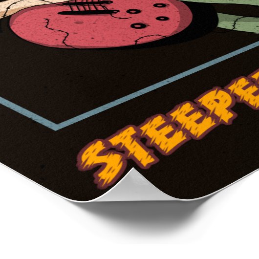 Classic Rock Steeped in Badassery Poster (Hoek)