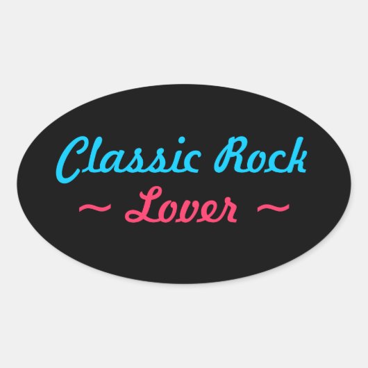CLASSIC ROCK stickers (4) (Voorkant)