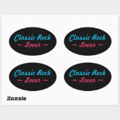 CLASSIC ROCK stickers (4) (Vel)