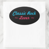 CLASSIC ROCK stickers (4) (Tas)