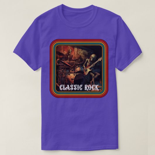 Classic Rock T-shirt (Design voorkant)