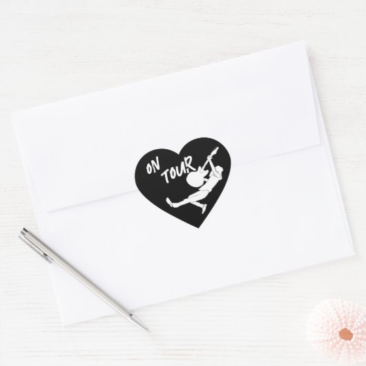 Classic Rock Tour Hart Sticker (Envelop)