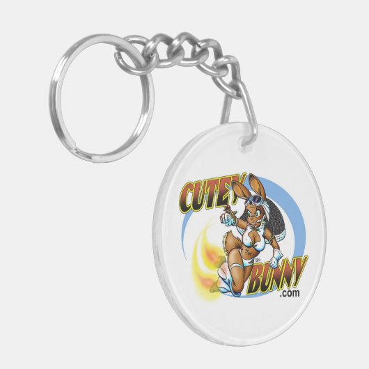 CLASSIC ROCKET BUNNY! SLEUTELHANGER (Voorkant Links)