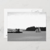 Classic Rockland Harbour-briefkaart Briefkaart (Voorkant / Achterkant)