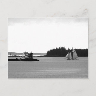 Classic Rockland Harbour-briefkaart Briefkaart