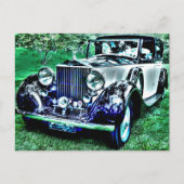 Classic Roll Royce Briefkaart (Voorkant)