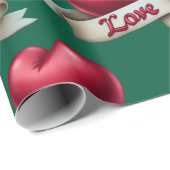 "Classic Romance" Emerald Gift Wrap Cadeaupapier (Rol Hoek)