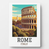 Classic Rome Italy Colosseum Historic Fotoplaat (voorkant)