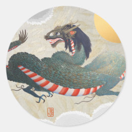 Classic Ronde 1 1/2" DRAGON Sticker