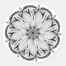 Classic Ronde Mandala Sticker
