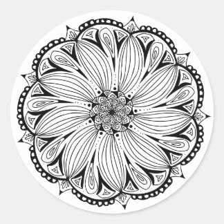Classic Ronde Mandala Sticker