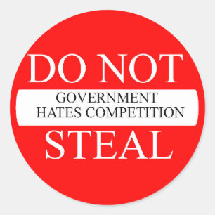 Classic Ronde Sticker Overheid Hummer stickers