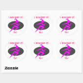Classic Ronde Sticker, Running Girl 13.1 Sticker (Vel)