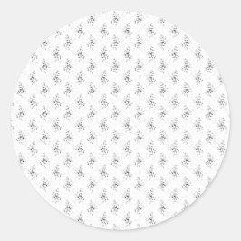 Classic Ronde Stickers voor stijlvolle etiketterin