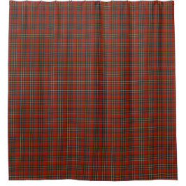 Classic Rood en Blauw Royal Stewart Tartan Douchegordijn