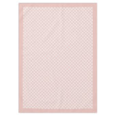 Classic Roos Gold Check tafelkleed voor huizen (Voorkant)