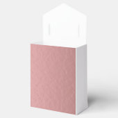 Classic Roos Gold minimalistisch design Feestdagen Bedankdoosjes (Geopend)