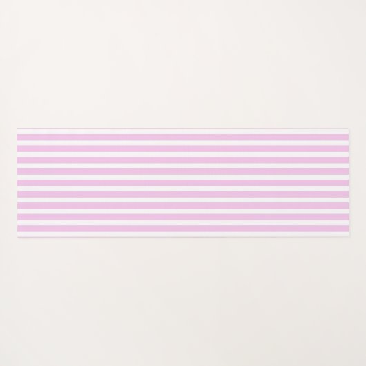 Classic Rose Vertical Stripped Yoga Mat (Achterkant (horizontaal))