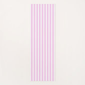 Classic Rose Vertical Stripped Yoga Mat (Voorkant)