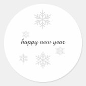 Classic Round Sticker (Voorkant)