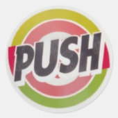 CLASSIC ROUND STICKER (Voorkant)