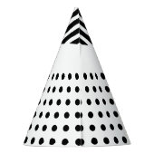 Classic Round Sticker Cadeft Labels  Feesthoedjes (Achterkant)