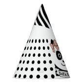 Classic Round Sticker Cadeft Labels  Feesthoedjes (Links)