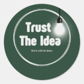 Classic Round Stickers (Voorkant)