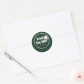 Classic Round Stickers (Envelop)
