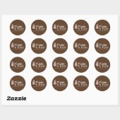 CLASSIC ROUND STICKERS (Vel)