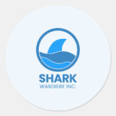 Classic Round Stickers  (Voorkant)