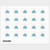 CLASSIC ROUND STICKERS (Vel)